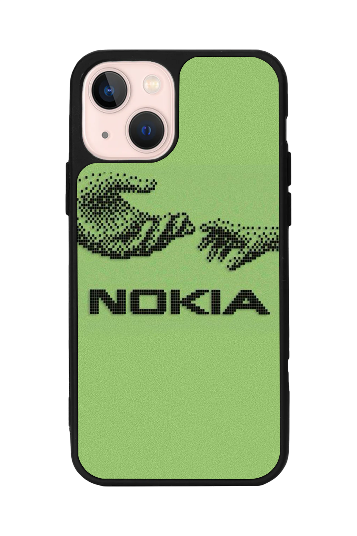 iPhone 15 Uyumlu Nokia Tasarımlı Glossy Premium Kılıf