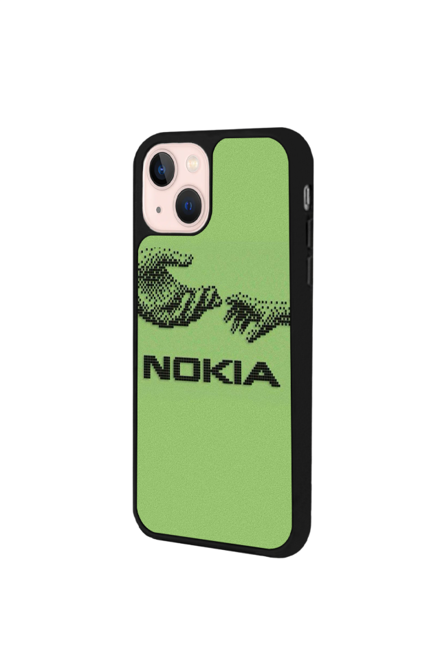 iPhone 15 Uyumlu Nokia Tasarımlı Glossy Premium Kılıf