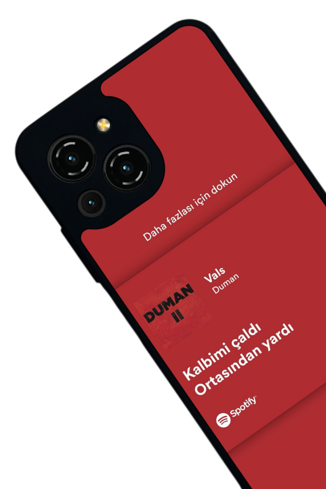 Reeder S23 Pro Max Uyumlu Sarki Sozleri Tasarımlı Glossy Premium Kılıf