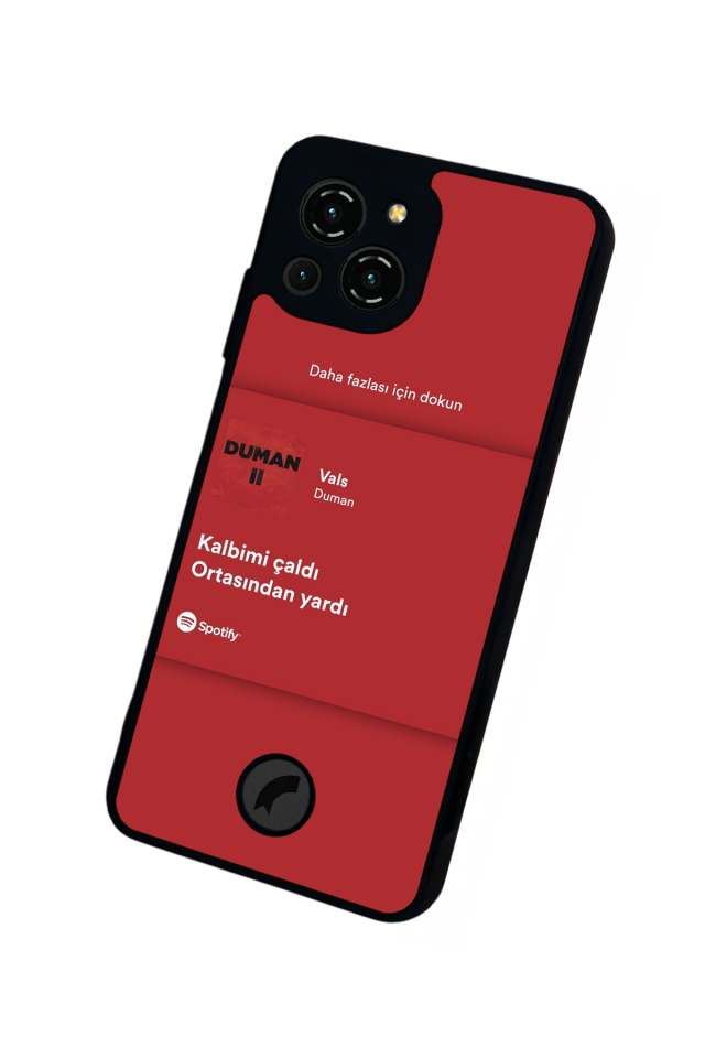 Reeder S23 Pro Max Uyumlu Sarki Sozleri Tasarımlı Glossy Premium Kılıf