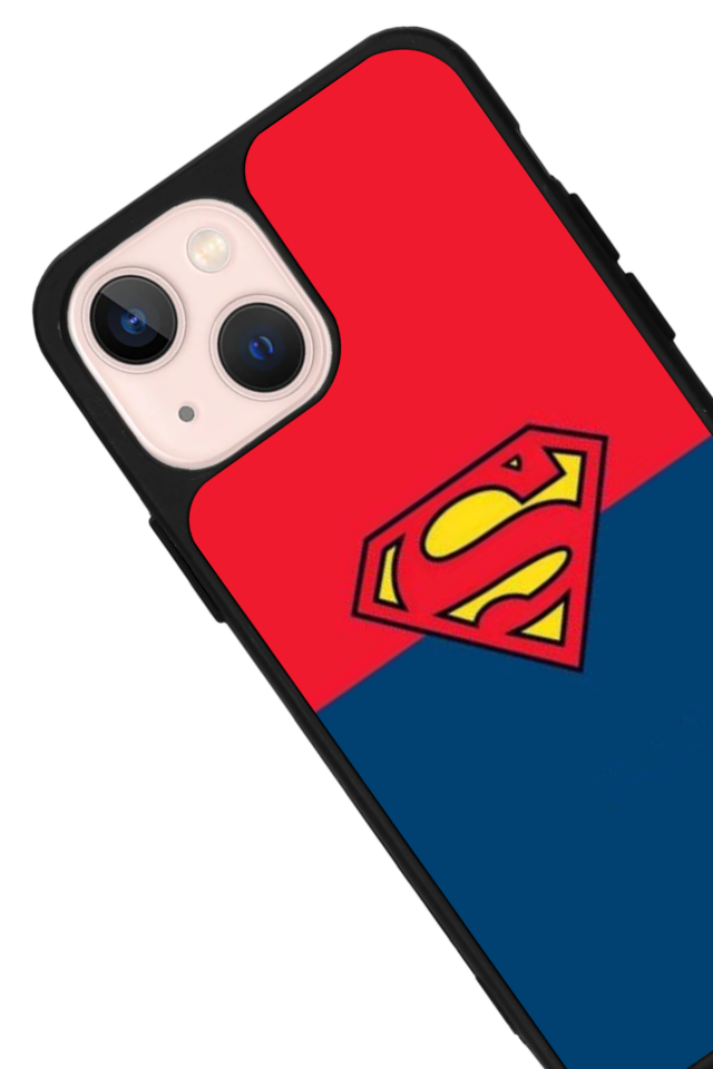 iPhone 14 Plus Uyumlu Superman Tasarımlı Glossy Premium Kılıf