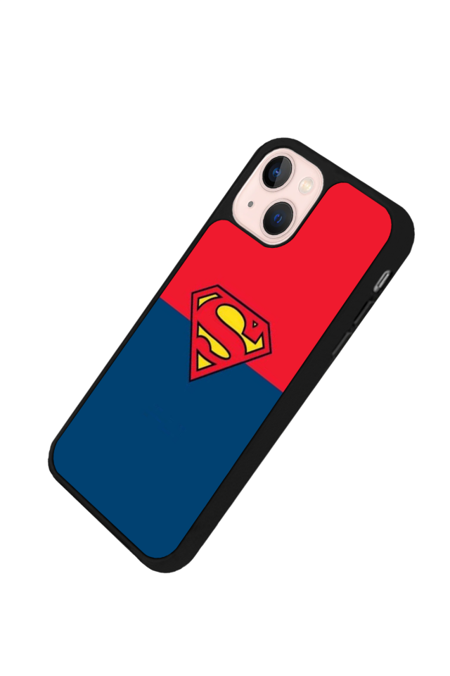 iPhone 14 Plus Uyumlu Superman Tasarımlı Glossy Premium Kılıf