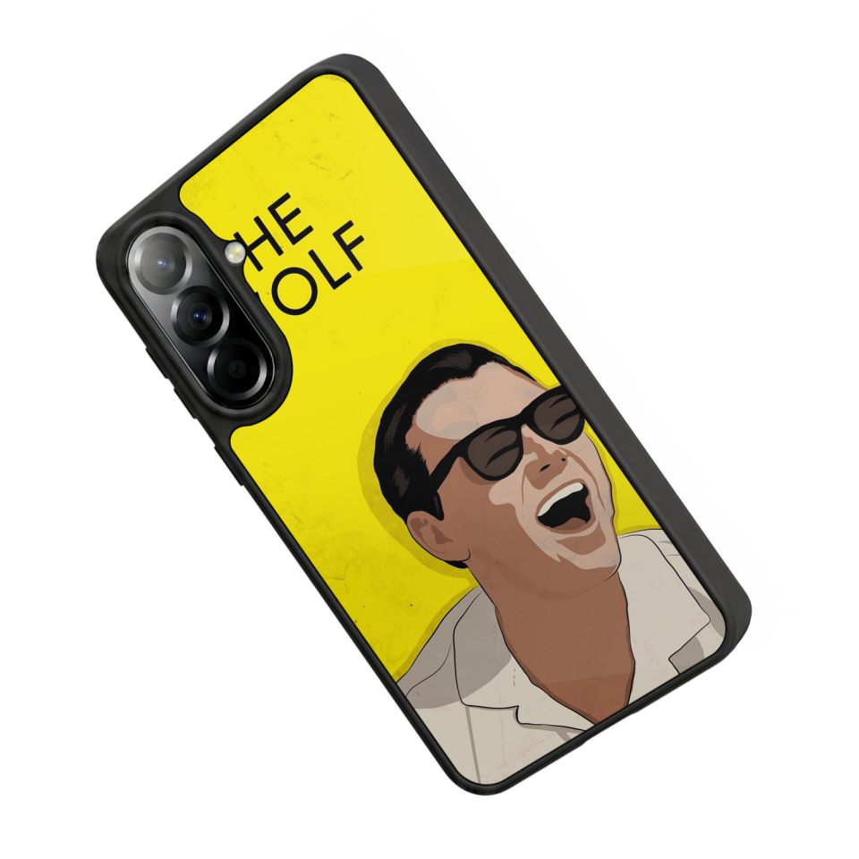 Samsung Galaxy A37 Uyumlu TheWolf Tasarımlı Glossy Premium Kılıf