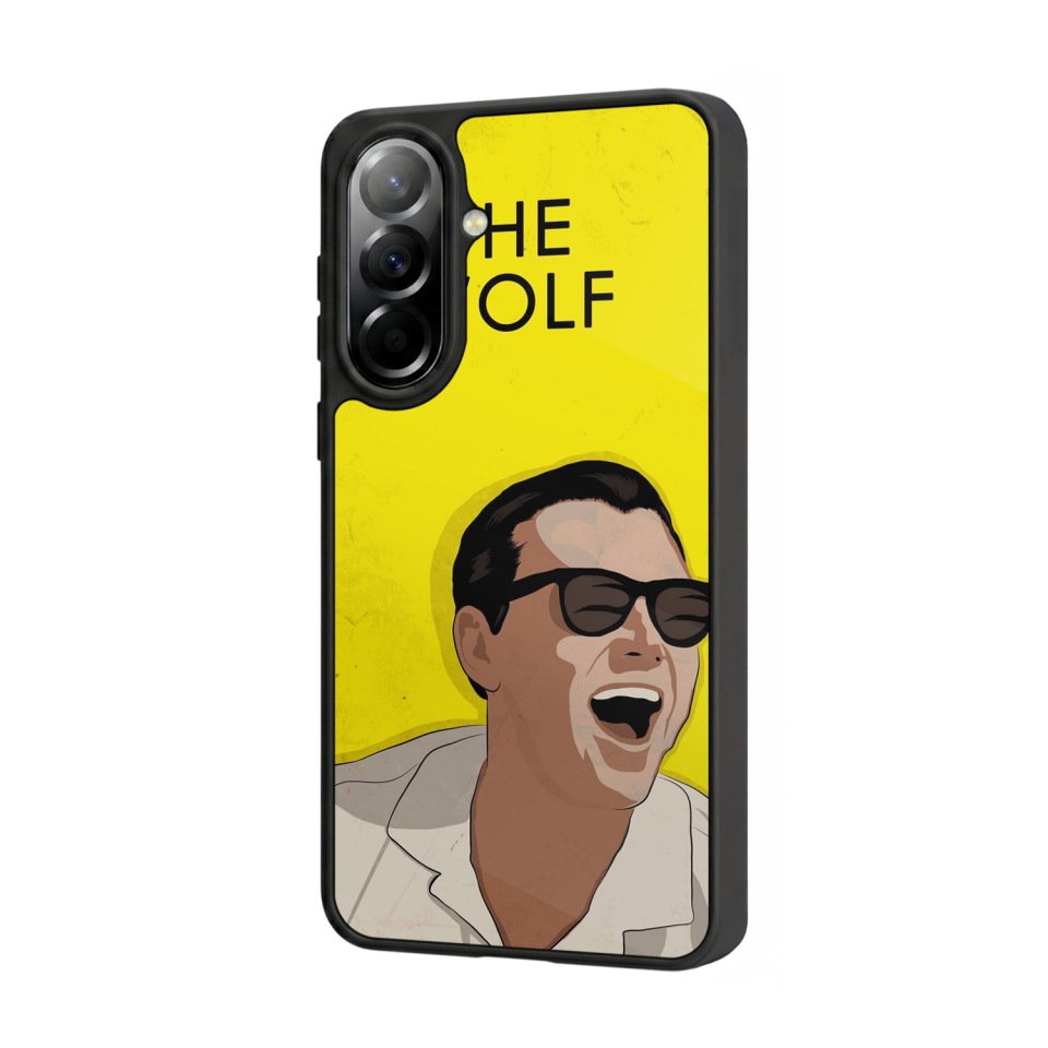 Samsung Galaxy A37 Uyumlu TheWolf Tasarımlı Glossy Premium Kılıf