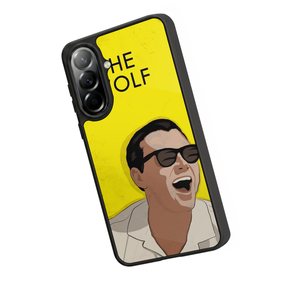 Samsung Galaxy A37 Uyumlu TheWolf Tasarımlı Glossy Premium Kılıf