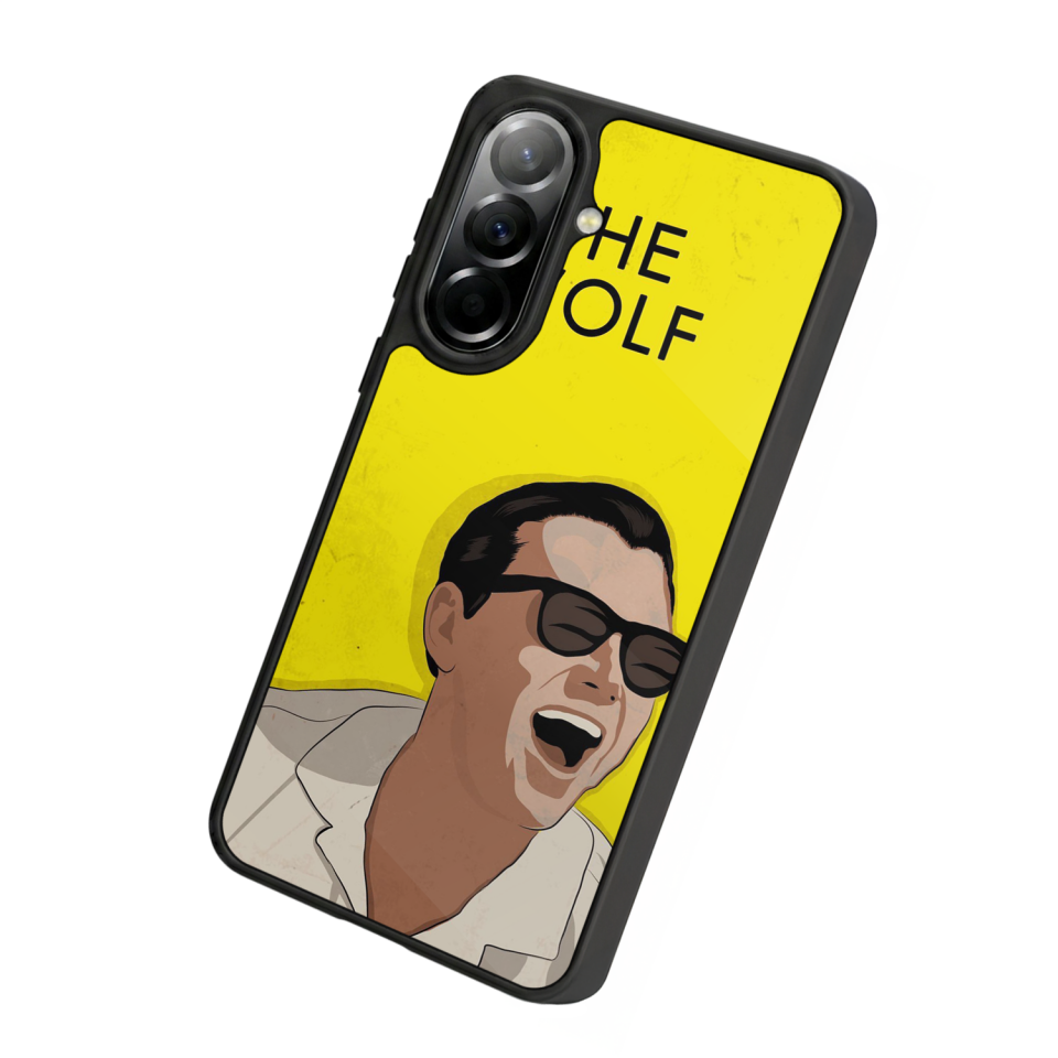 Samsung Galaxy A37 Uyumlu TheWolf Tasarımlı Glossy Premium Kılıf