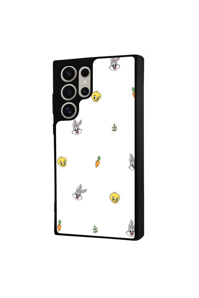 Samsung Galaxy S22 Ultra Uyumlu Tweety Tasarımlı Glossy Premium Kılıf