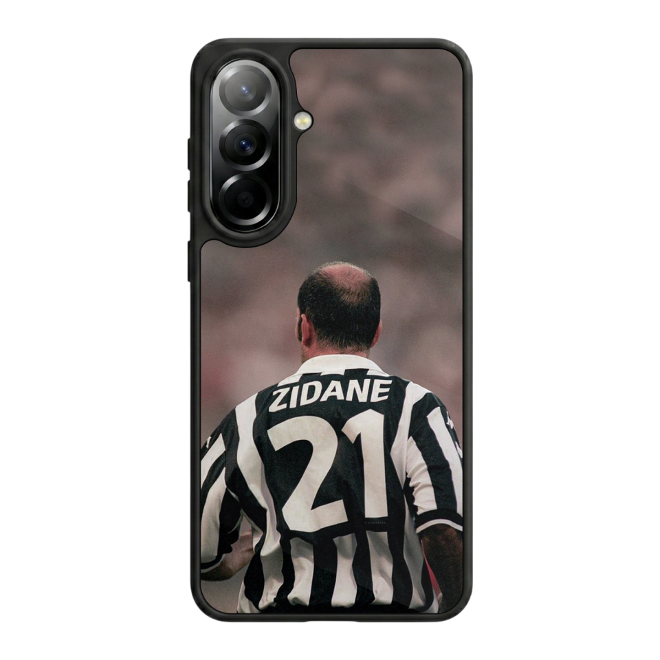 Samsung Galaxy A57 Uyumlu Zidane Tasarımlı Glossy Premium Kılıf
