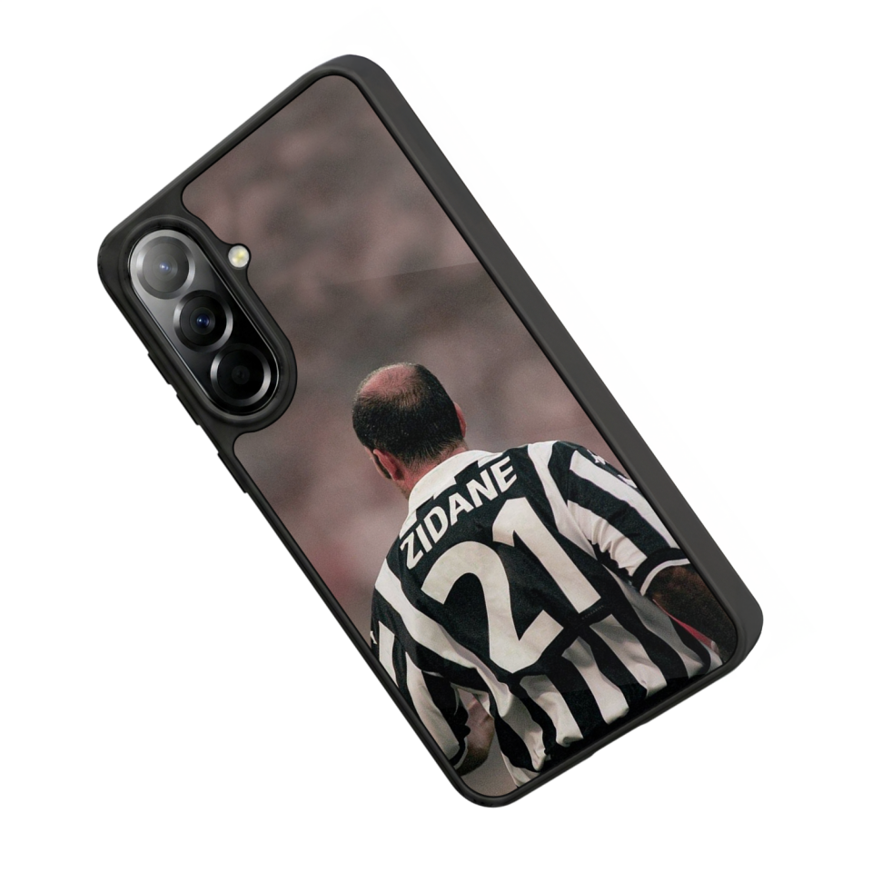 Samsung Galaxy A57 Uyumlu Zidane Tasarımlı Glossy Premium Kılıf