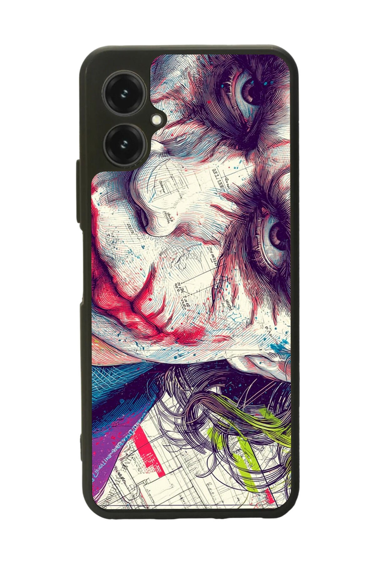 Omix X5 Uyumlu Joker Tasarımlı Glossy Premium Kılıf