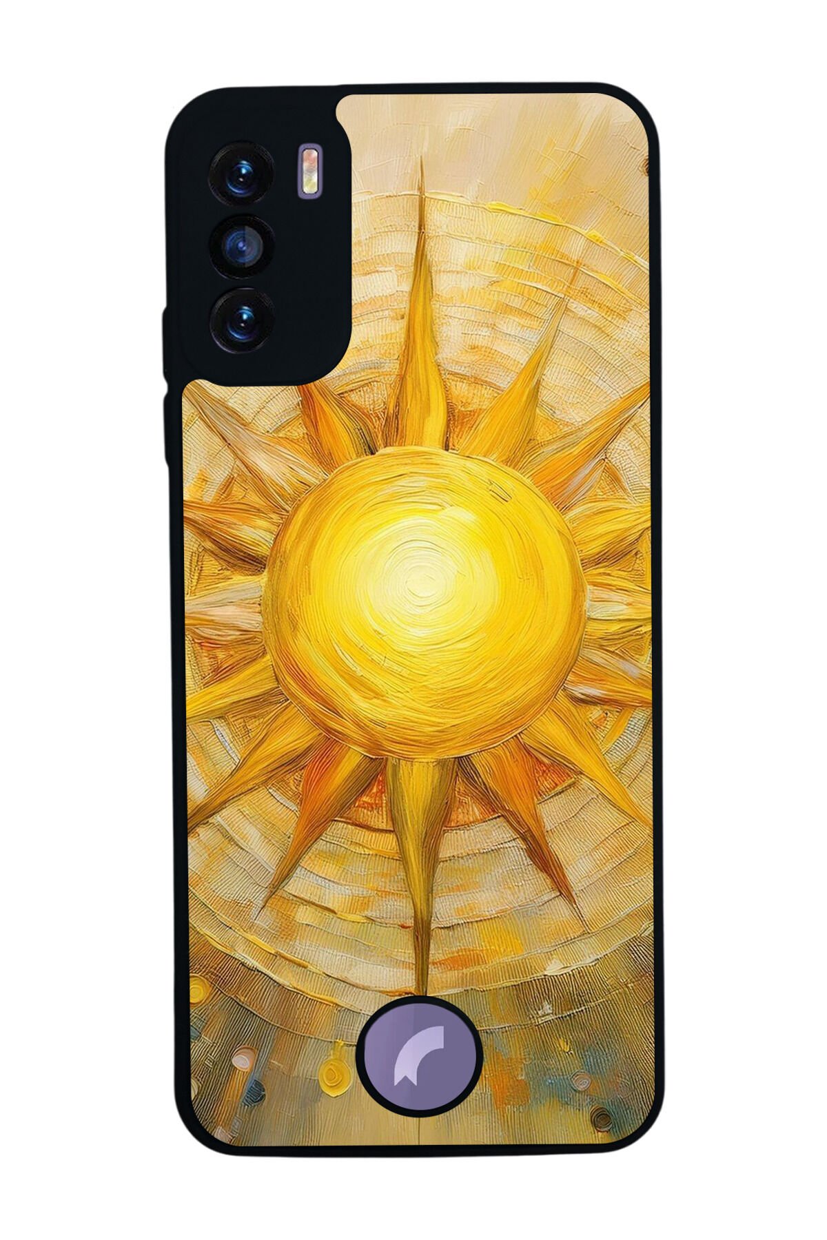 Reeder S19 Max Pro S Uyumlu Gunes Tasarımlı Glossy Premium Kılıf