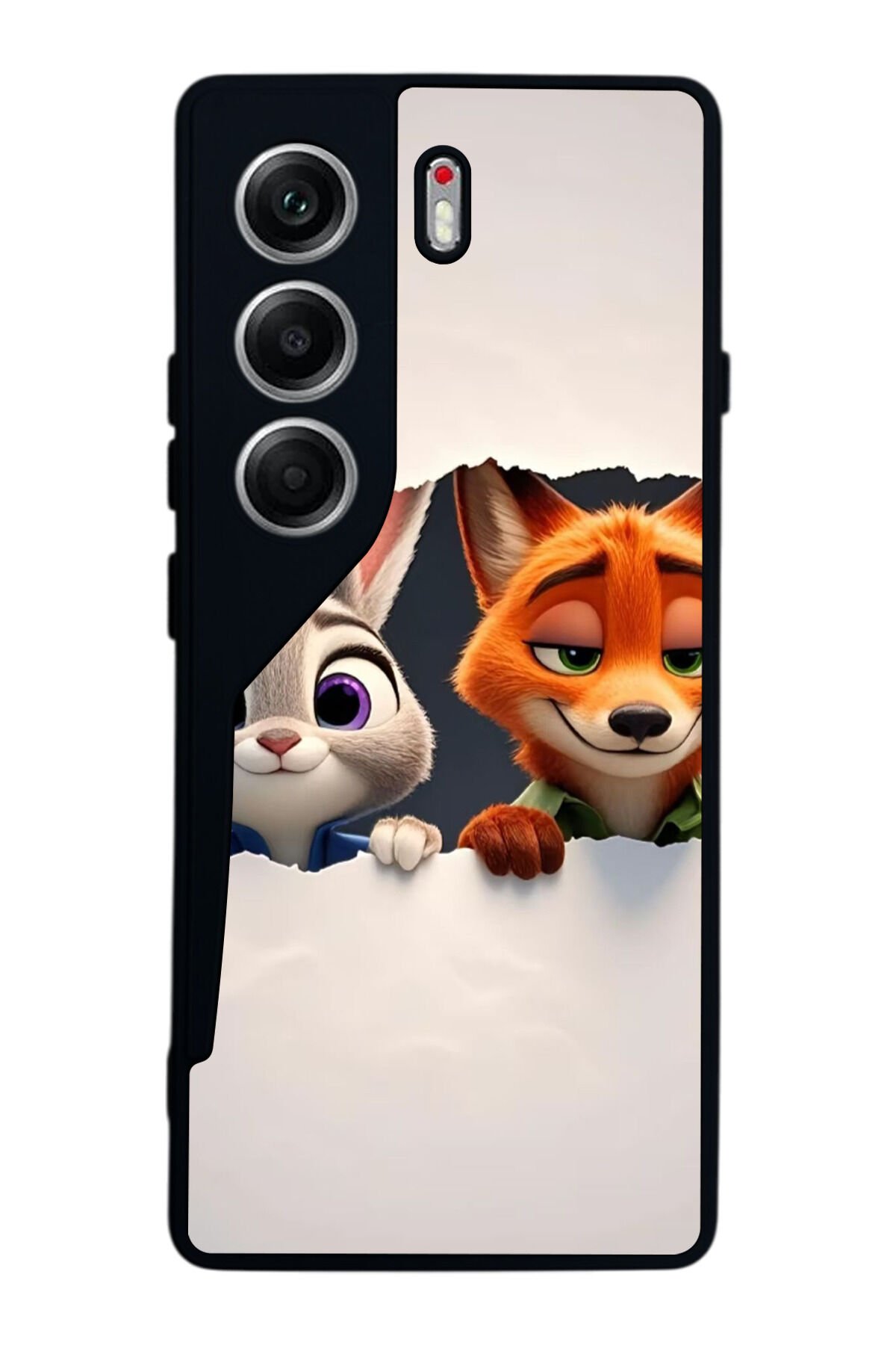 Tecno Camon 40 Uyumlu Zootropolis Tasarımlı Glossy Premium Kılıf