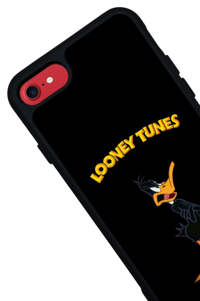 iPhone SE Uyumlu Daffy duck Tasarımlı Glossy Premium Kılıf