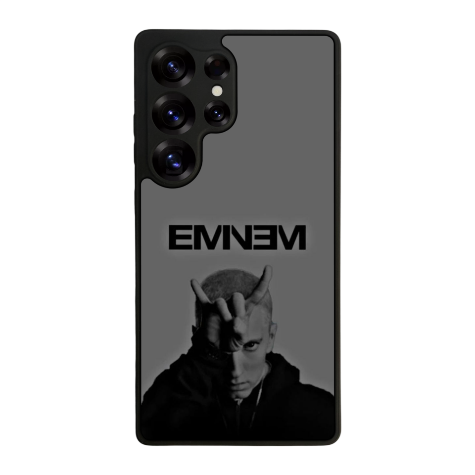Samsung Galaxy S25 Ultra Uyumlu Eminem Tasarımlı Glossy Premium Kılıf