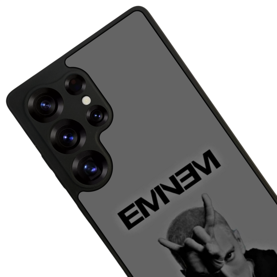 Samsung Galaxy S25 Ultra Uyumlu Eminem Tasarımlı Glossy Premium Kılıf