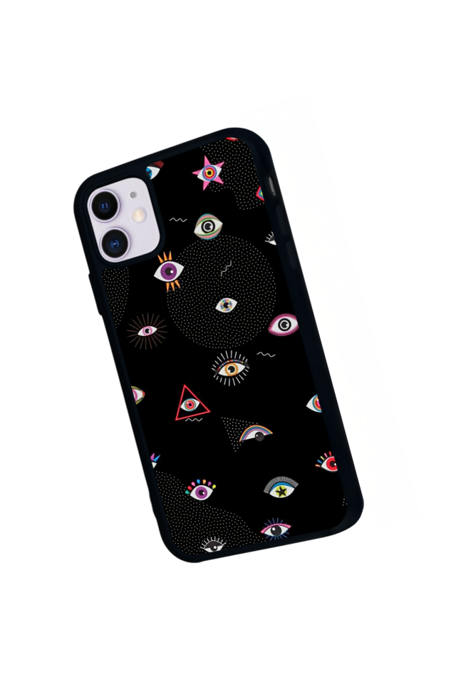 iPhone 11 Uyumlu Göz Tasarımlı Glossy Premium Kılıf