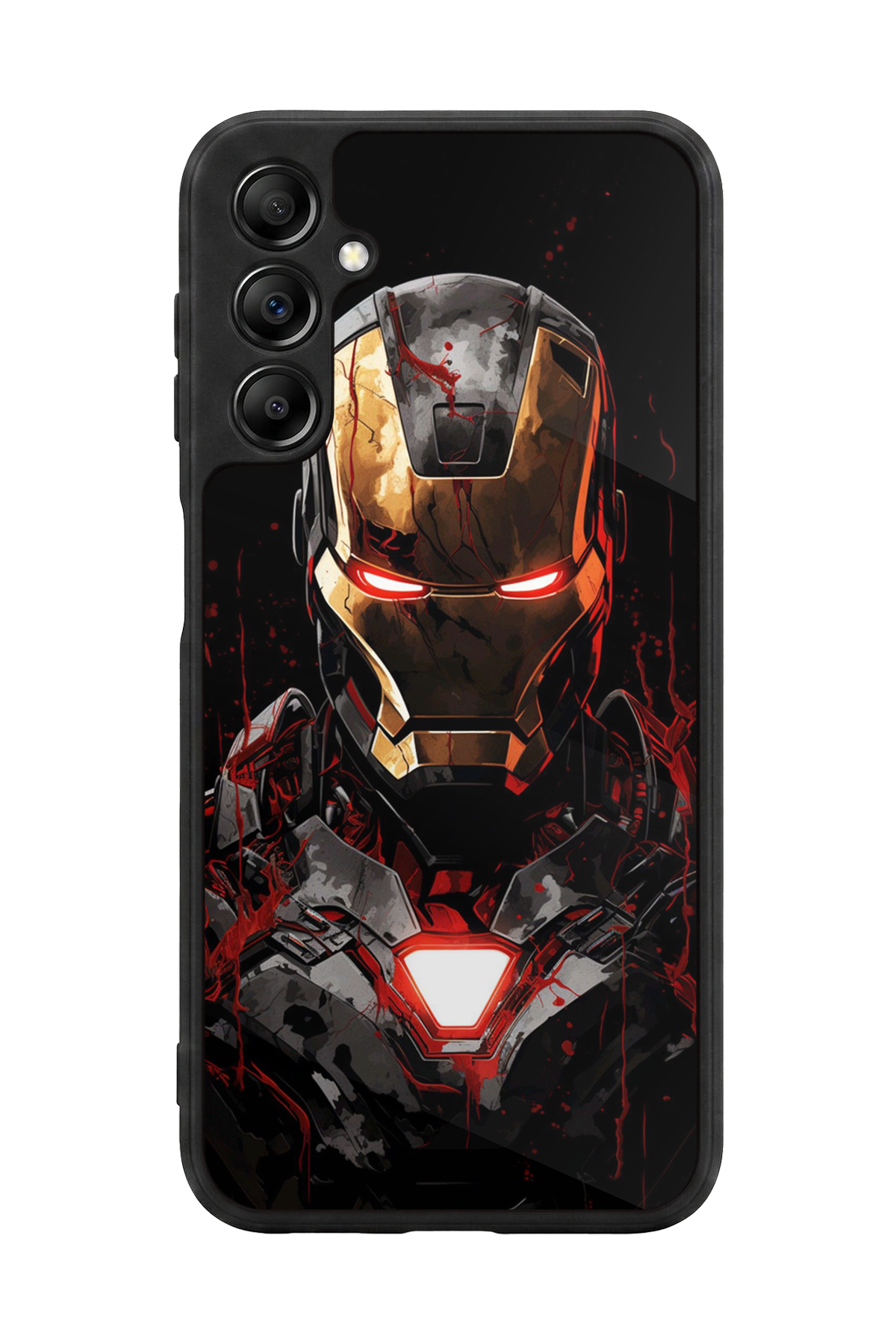 Samsung Galaxy A14 Uyumlu  Iron Man ( Demir Adam ) Tasarımlı Glossy Premium Kılıf