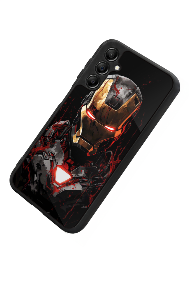 Samsung Galaxy A14 Uyumlu  Iron Man ( Demir Adam ) Tasarımlı Glossy Premium Kılıf
