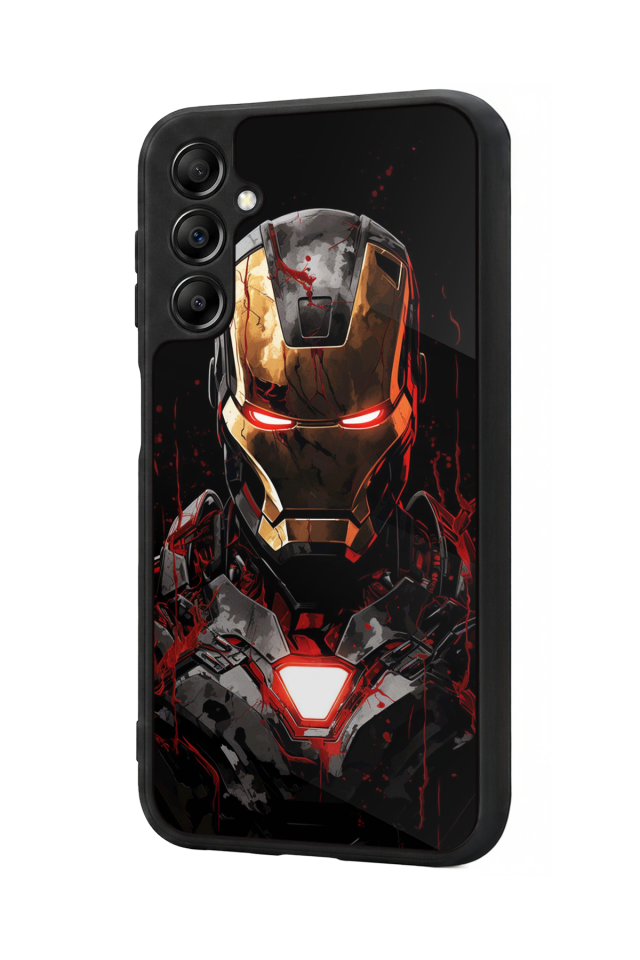 Samsung Galaxy A14 Uyumlu  Iron Man ( Demir Adam ) Tasarımlı Glossy Premium Kılıf