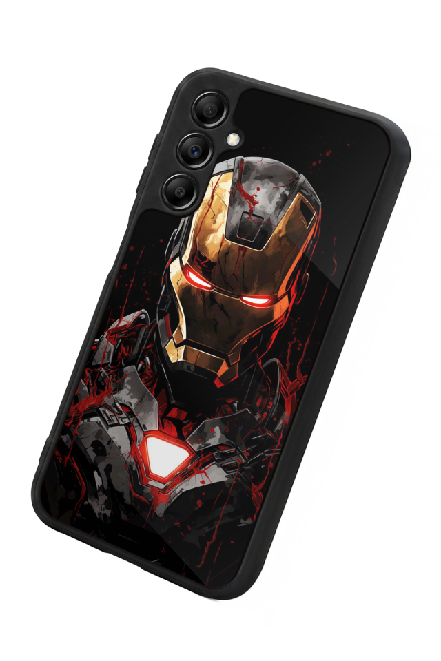 Samsung Galaxy A14 Uyumlu  Iron Man ( Demir Adam ) Tasarımlı Glossy Premium Kılıf
