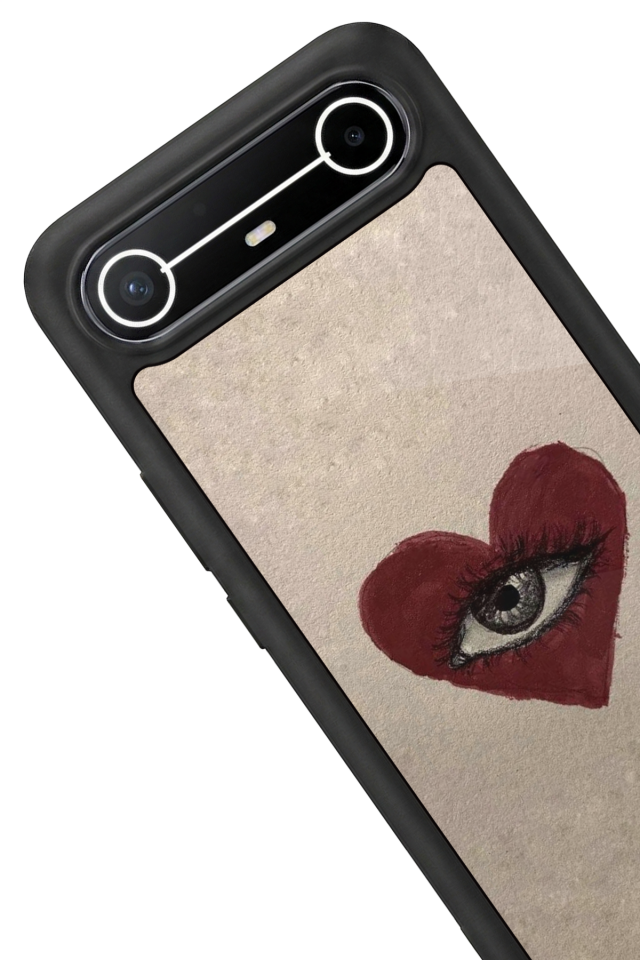 Tecno Spark Slim 5G Uyumlu Kalp Love Tasarımlı Glossy Premium Kılıf