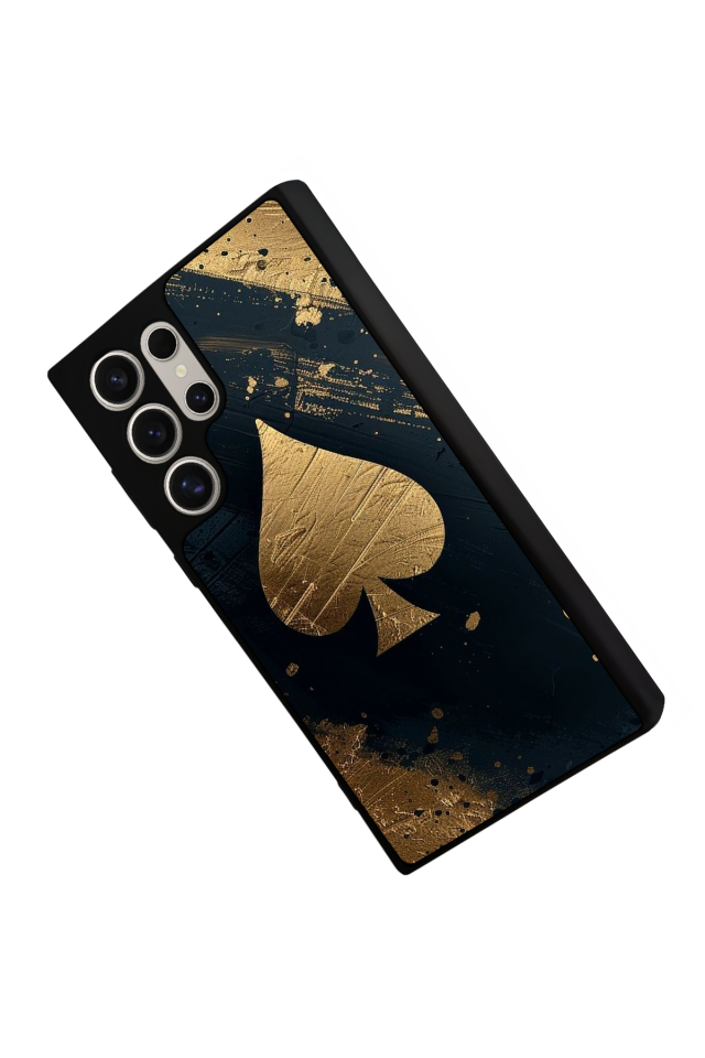 Samsung Galaxy S24 Ultra Uyumlu Kart Tasarımlı Glossy Premium Kılıf