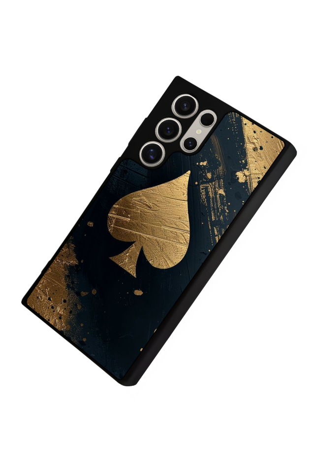 Samsung Galaxy S24 Ultra Uyumlu Kart Tasarımlı Glossy Premium Kılıf