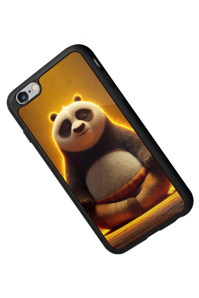 iPhone 6s Plus Uyumlu Kung Fu Panda Tasarımlı Glossy Premium Kılıf