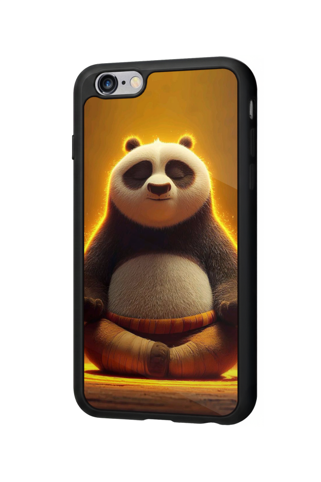 iPhone 6s Plus Uyumlu Kung Fu Panda Tasarımlı Glossy Premium Kılıf