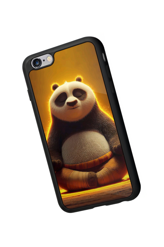 iPhone 6s Plus Uyumlu Kung Fu Panda Tasarımlı Glossy Premium Kılıf