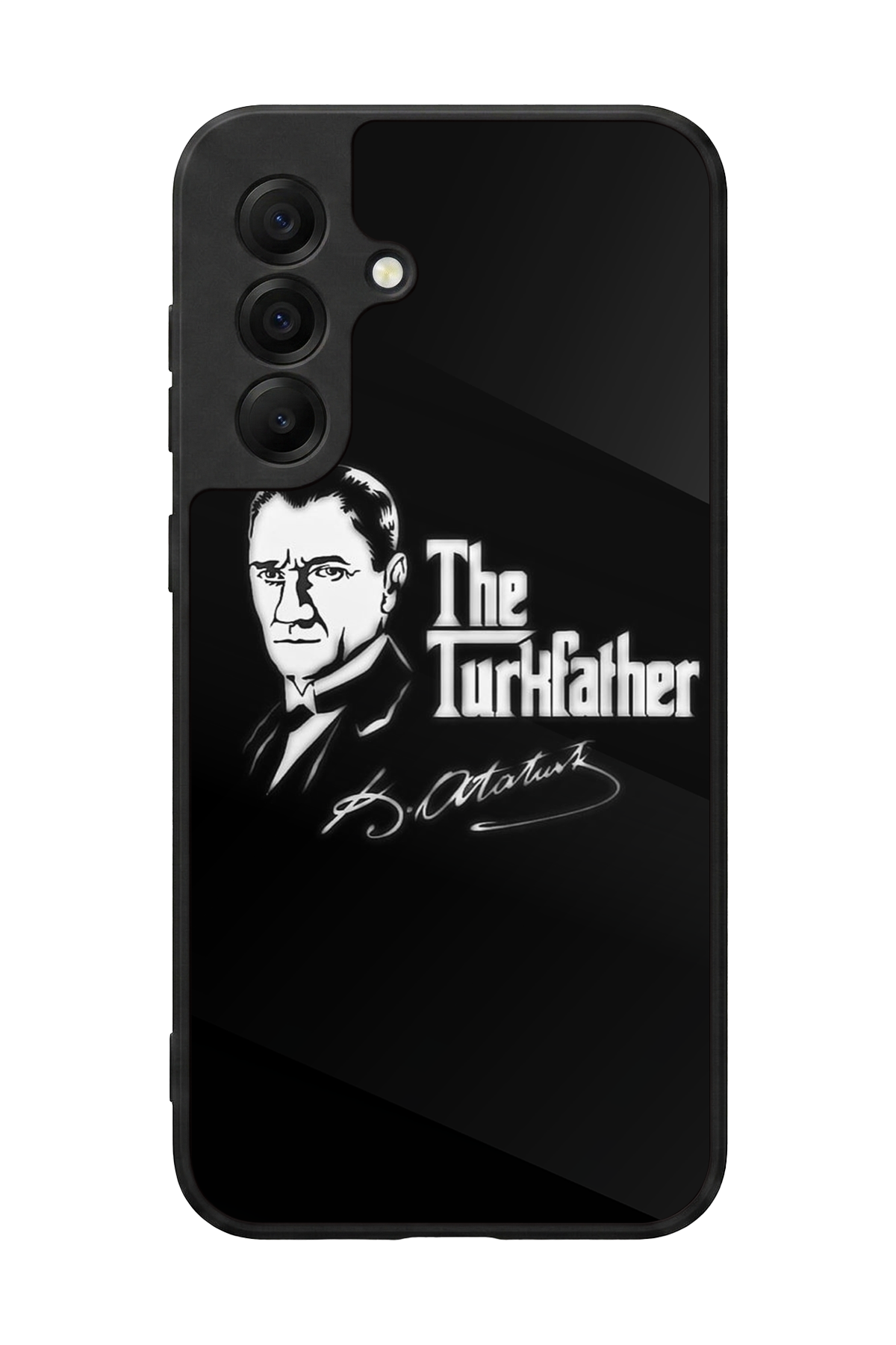 Samsung Galaxy A17 Uyumlu Mustafa Kemal Ataturk Tasarımlı Glossy Premium Kılıf