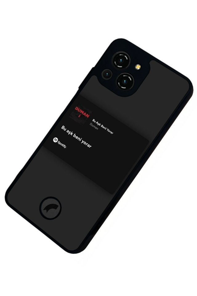 Reeder S23 Pro Max Uyumlu Sarki Sozleri Tasarımlı Glossy Premium Kılıf