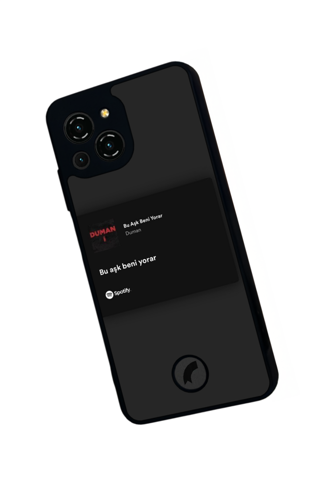 Reeder S23 Pro Max Uyumlu Sarki Sozleri Tasarımlı Glossy Premium Kılıf