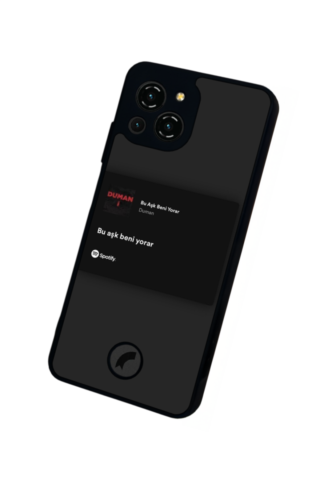 Reeder S23 Pro Max Uyumlu Sarki Sozleri Tasarımlı Glossy Premium Kılıf