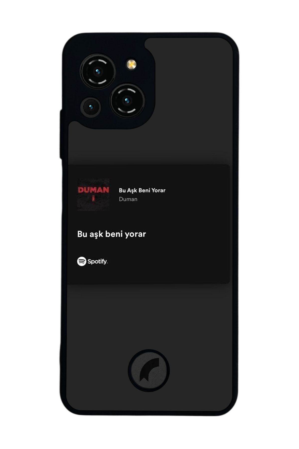 Reeder S23 Pro Max Uyumlu Sarki Sozleri Tasarımlı Glossy Premium Kılıf