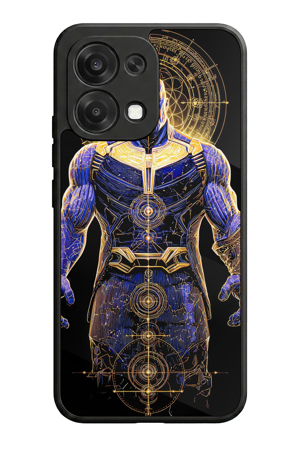Oppo A6 Pro Uyumlu Thanos Tasarımlı Glossy Premium Kılıf