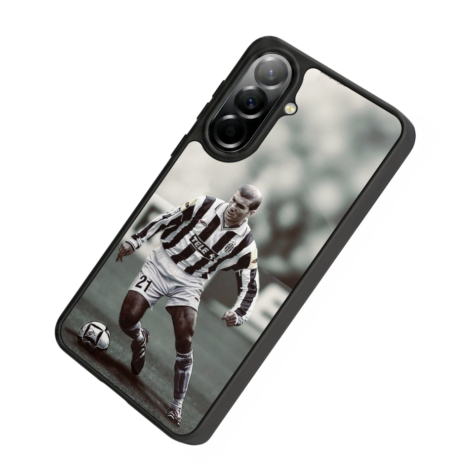 Samsung Galaxy A57 Uyumlu Zidane Tasarımlı Glossy Premium Kılıf