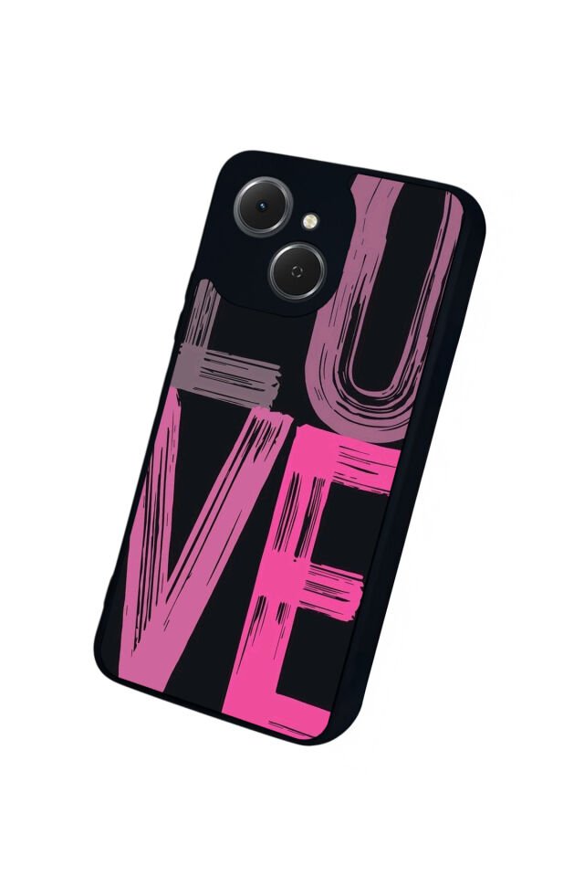 Tecno Spark 40C Uyumlu Love Tasarımlı Glossy Premium Kılıf