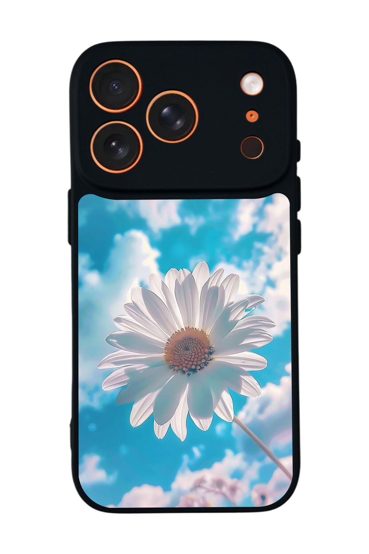 iPhone 17 Pro Max Uyumlu Cicek Tasarımlı Glossy Premium Kılıf