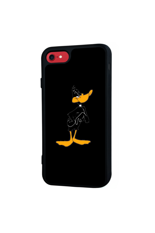 iPhone SE Uyumlu Daffy duck Tasarımlı Glossy Premium Kılıf
