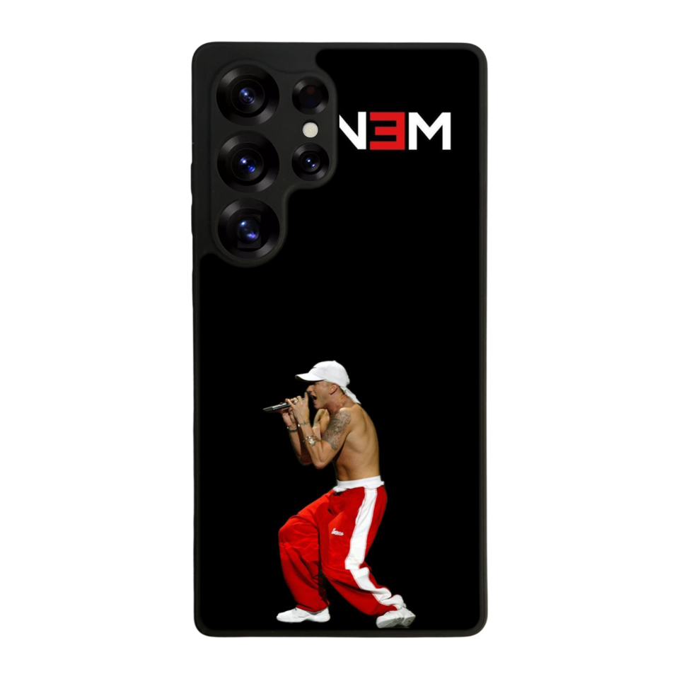 Samsung Galaxy S25 Ultra Uyumlu Eminem Tasarımlı Glossy Premium Kılıf