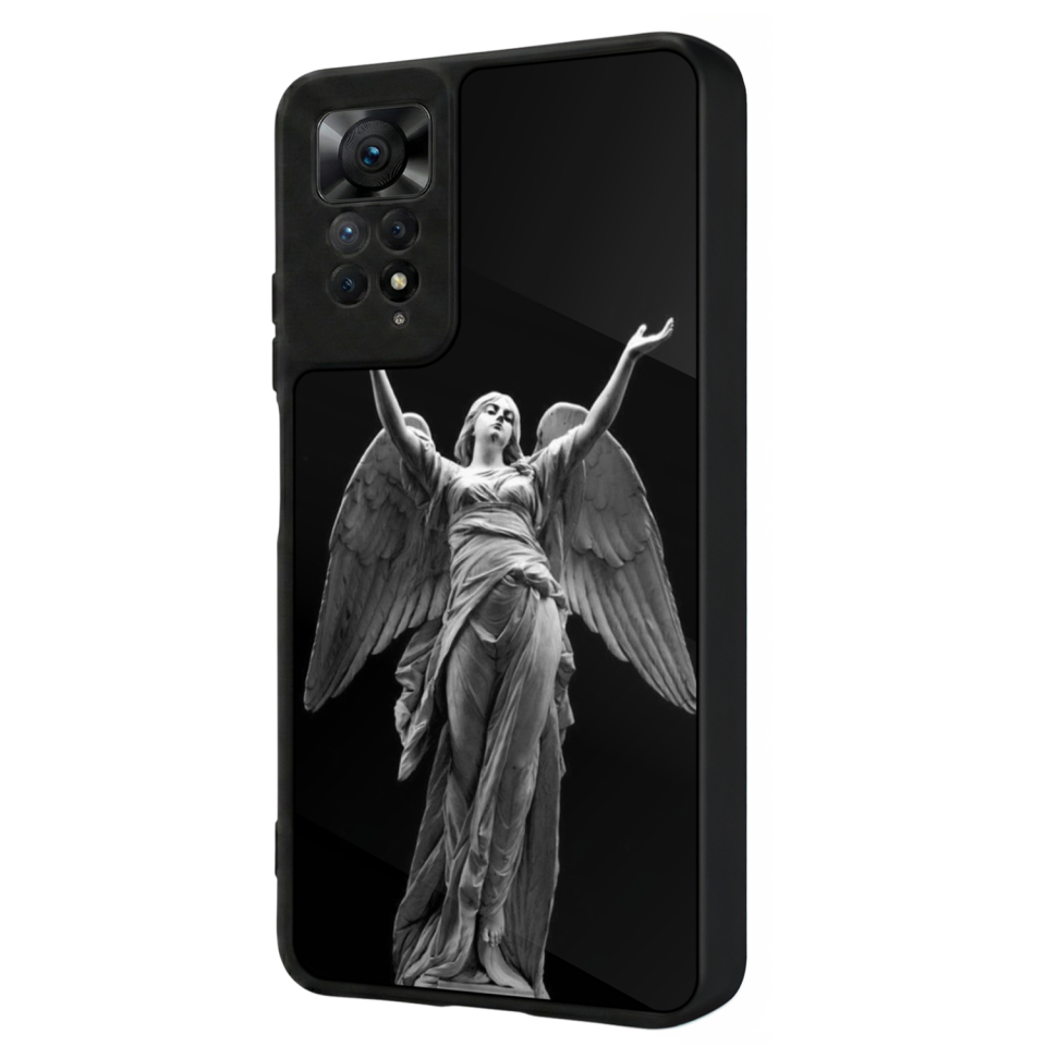 Xiaomi Redmi Note 12 Pro Uyumlu Melek Tasarımlı Glossy Premium Kılıf