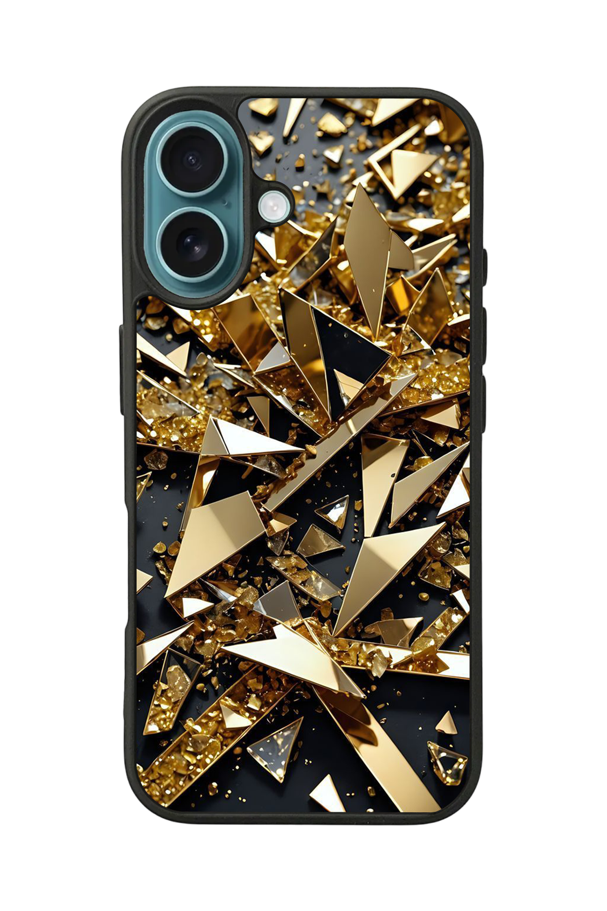 iPhone 16 Uyumlu Mermer Marble Tasarımlı Glossy Premium Kılıf