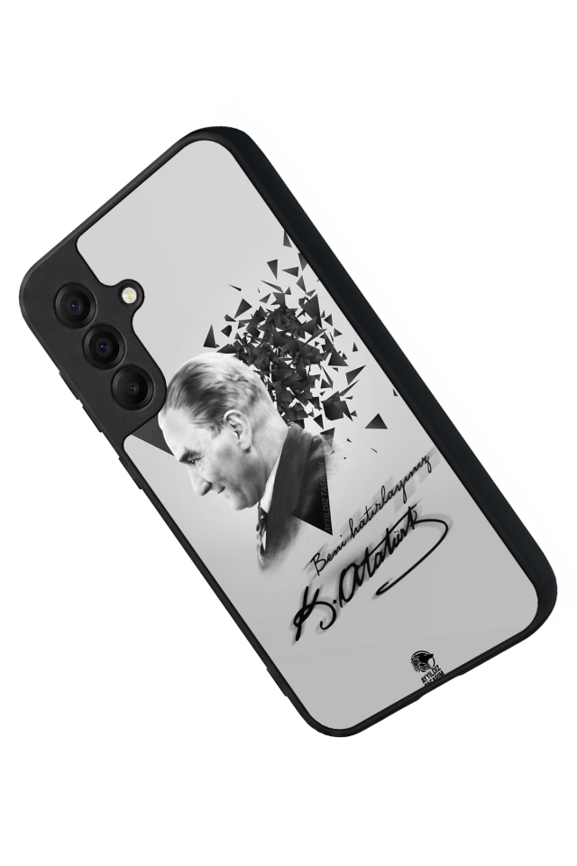 Samsung Galaxy A17 Uyumlu Mustafa Kemal Ataturk Tasarımlı Glossy Premium Kılıf