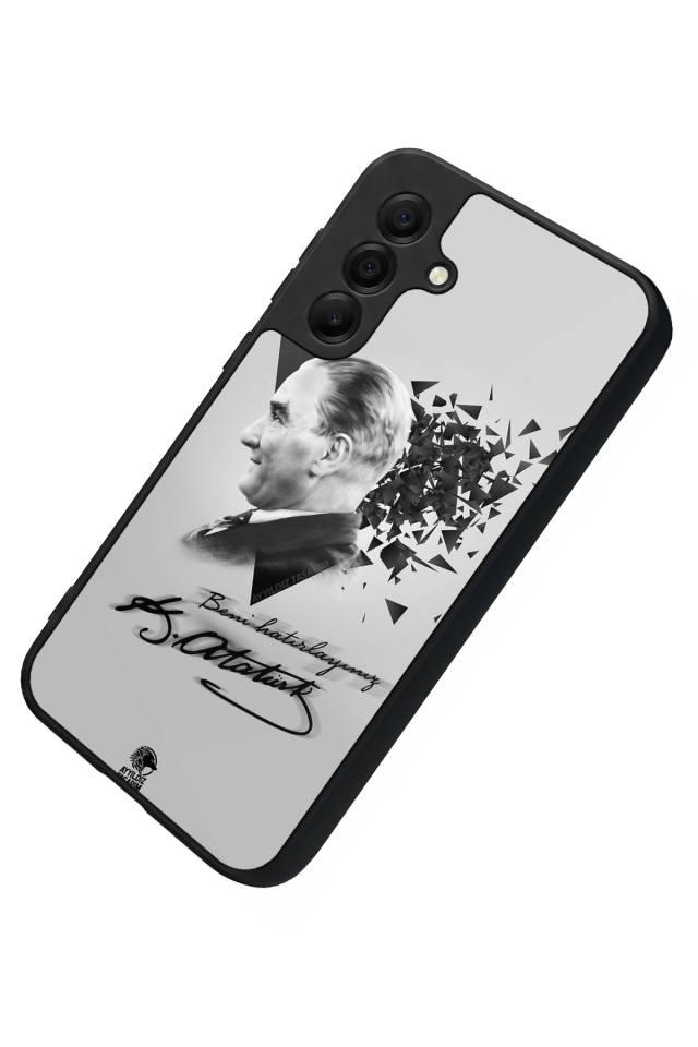 Samsung Galaxy A17 Uyumlu Mustafa Kemal Ataturk Tasarımlı Glossy Premium Kılıf