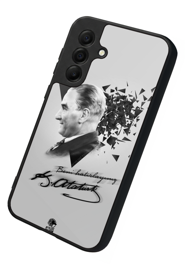 Samsung Galaxy A17 Uyumlu Mustafa Kemal Ataturk Tasarımlı Glossy Premium Kılıf