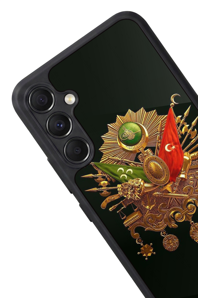Samsung Galaxy M34 Uyumlu Osmanli Tugrasi Tasarımlı Glossy Premium Kılıf