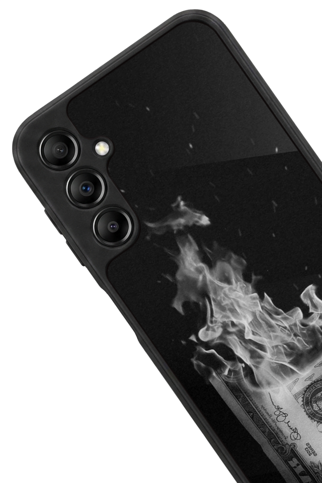 Samsung Galaxy A14 Uyumlu Para Tasarımlı Glossy Premium Kılıf