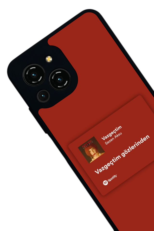 Reeder S23 Pro Max Uyumlu Sarki Sozleri Tasarımlı Glossy Premium Kılıf