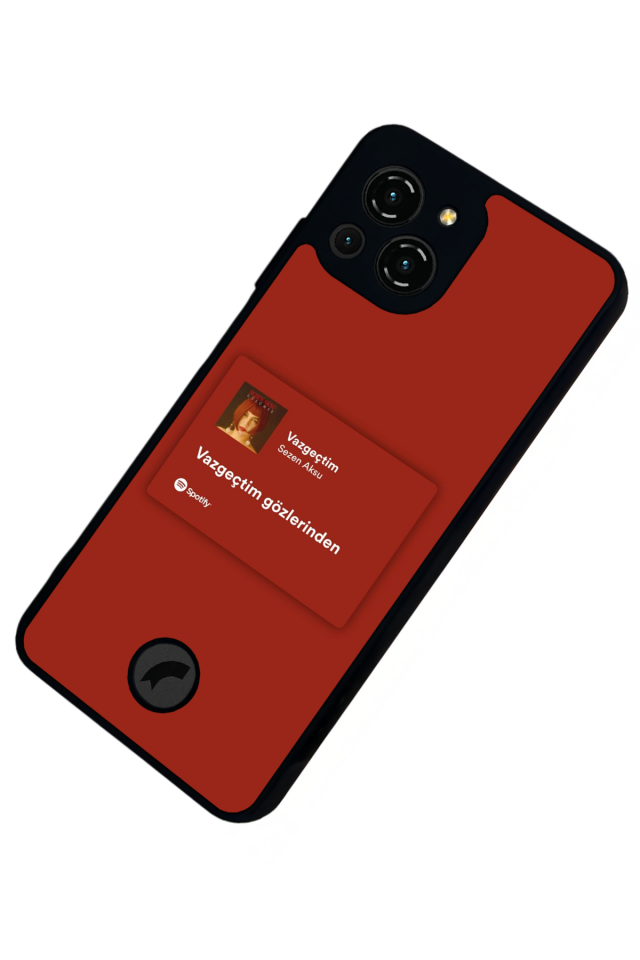 Reeder S23 Pro Max Uyumlu Sarki Sozleri Tasarımlı Glossy Premium Kılıf